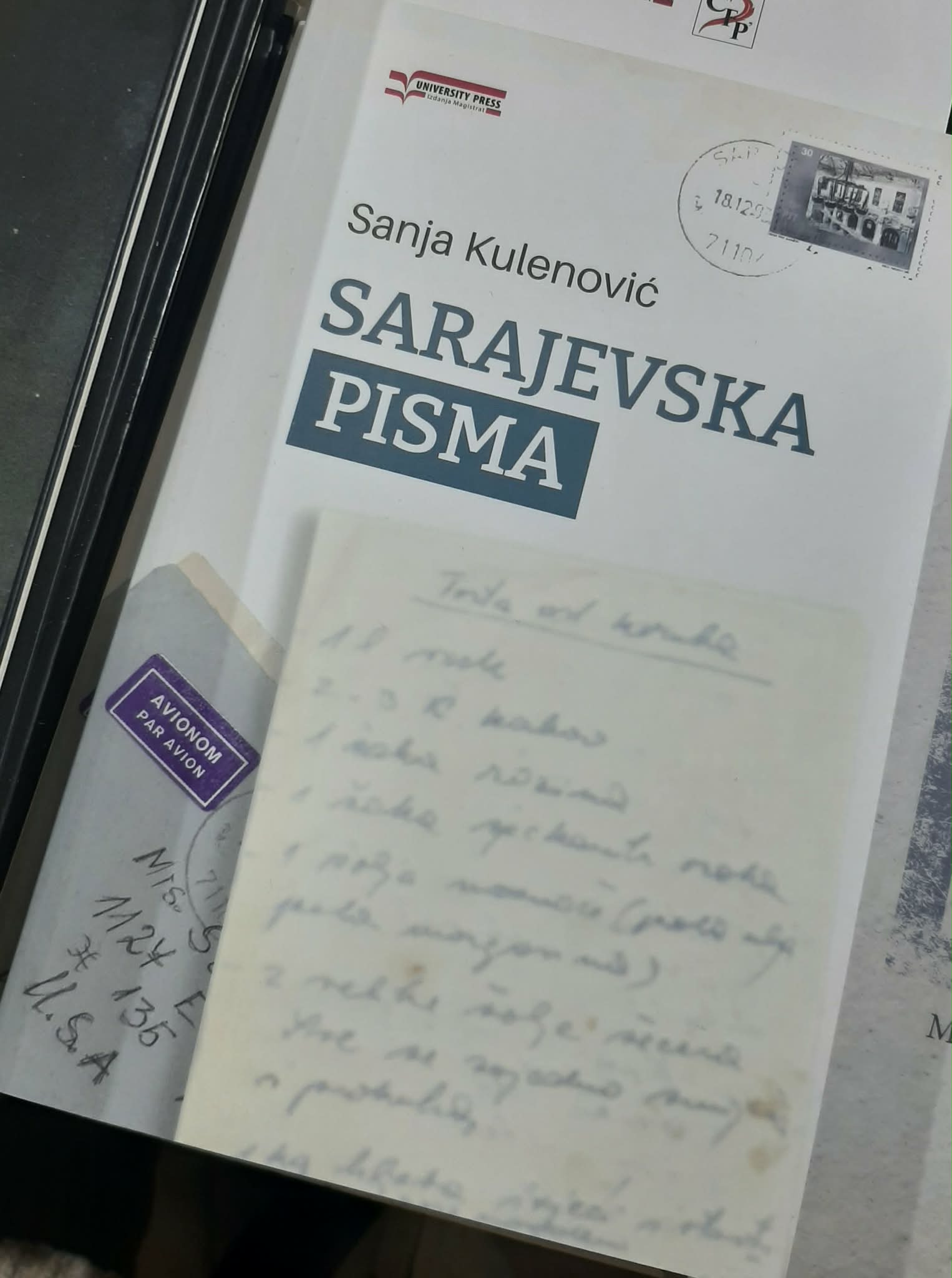 Pisma iz Sarajeva – Sanja Kulenović